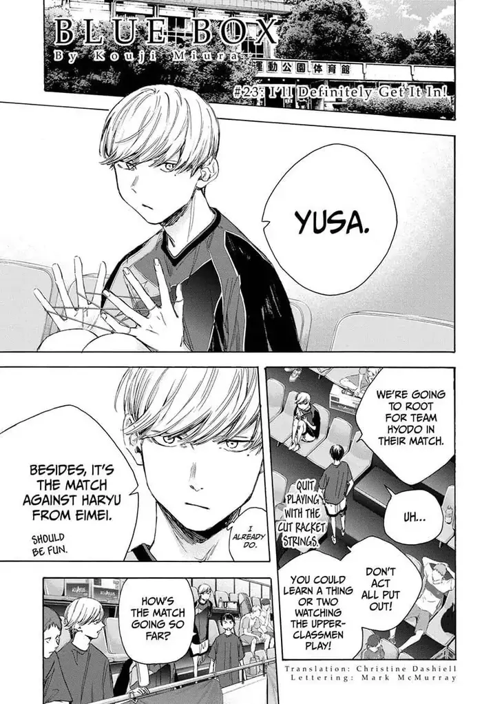 Blue Box - Chapter 23 - Page 1
