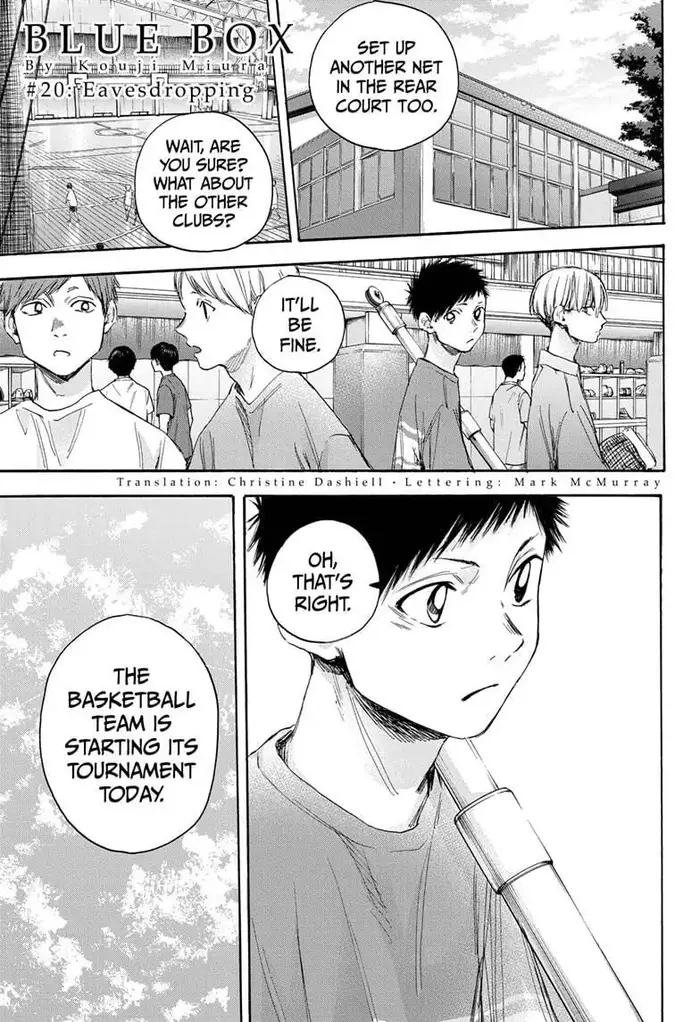 Blue Box - Chapter 20 - Page 1