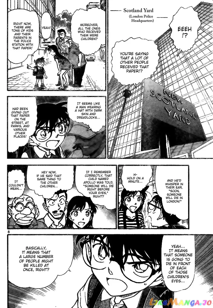 Case Closed Manga - Chapter 744 - Page 8