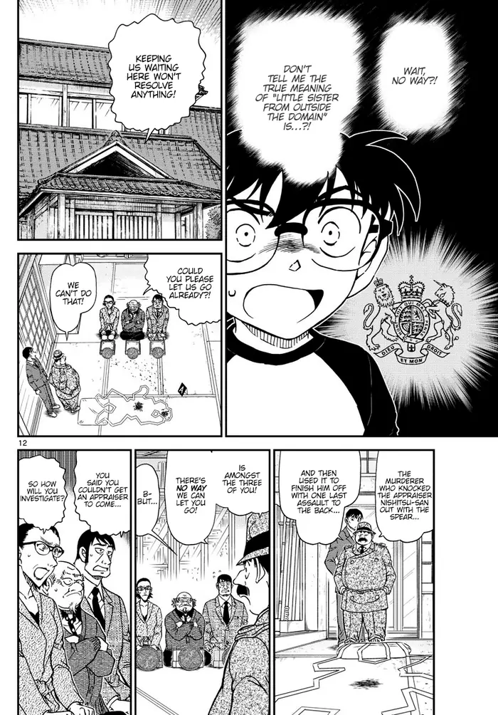 Case Closed Manga - Chapter 1037 - Page 12