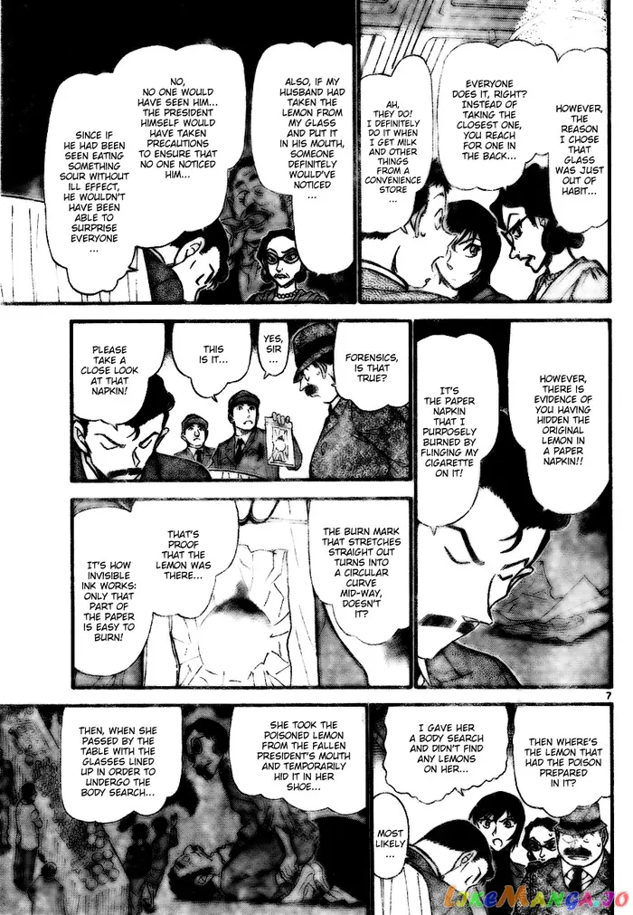 Case Closed Manga - Chapter 727 - Page 7