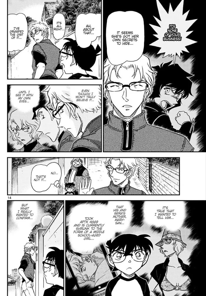 Case Closed Manga - Chapter 1038 - Page 14