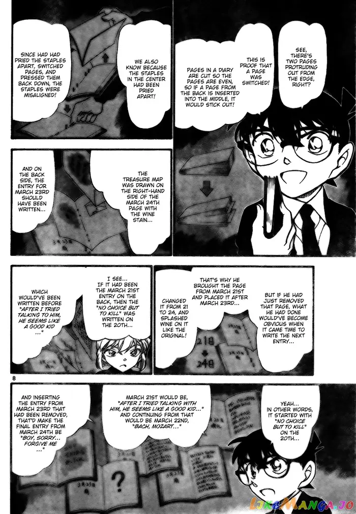 Case Closed Manga - Chapter 730 - Page 8