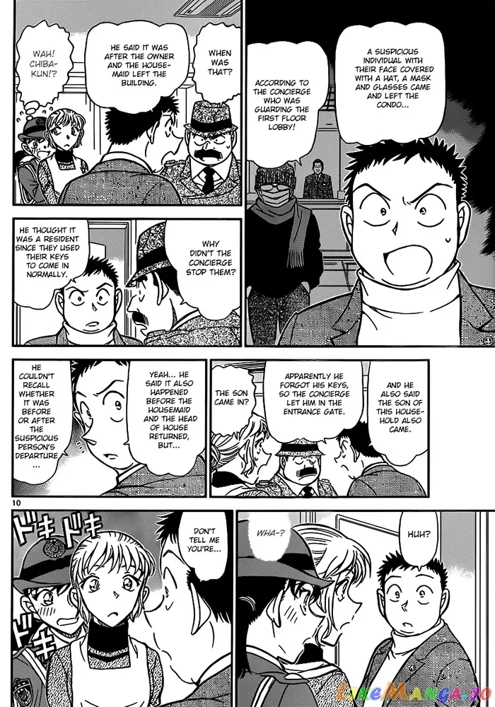 Case Closed Manga - Chapter 848 - Page 10