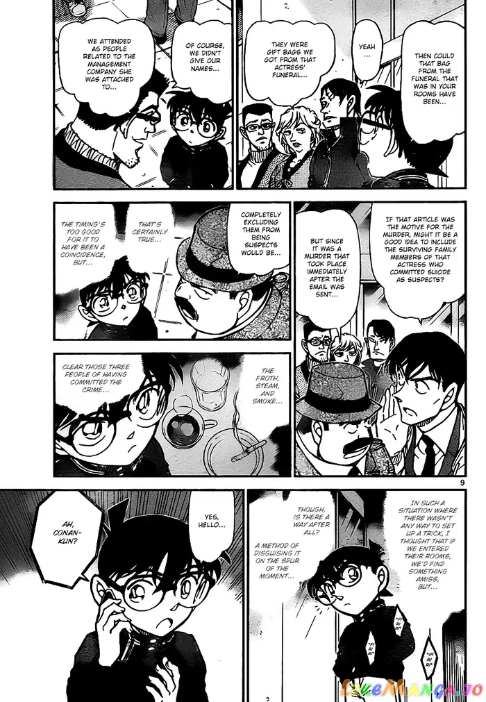 Case Closed Manga - Chapter 810 - Page 9