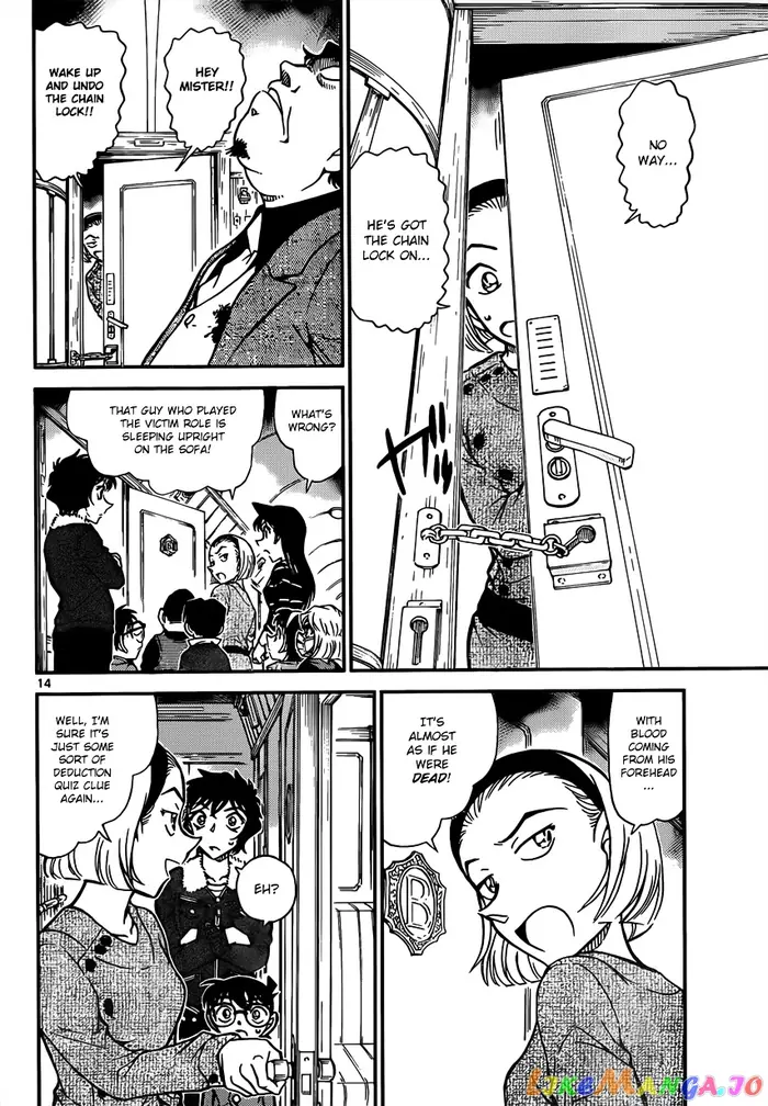 Case Closed Manga - Chapter 819 - Page 14
