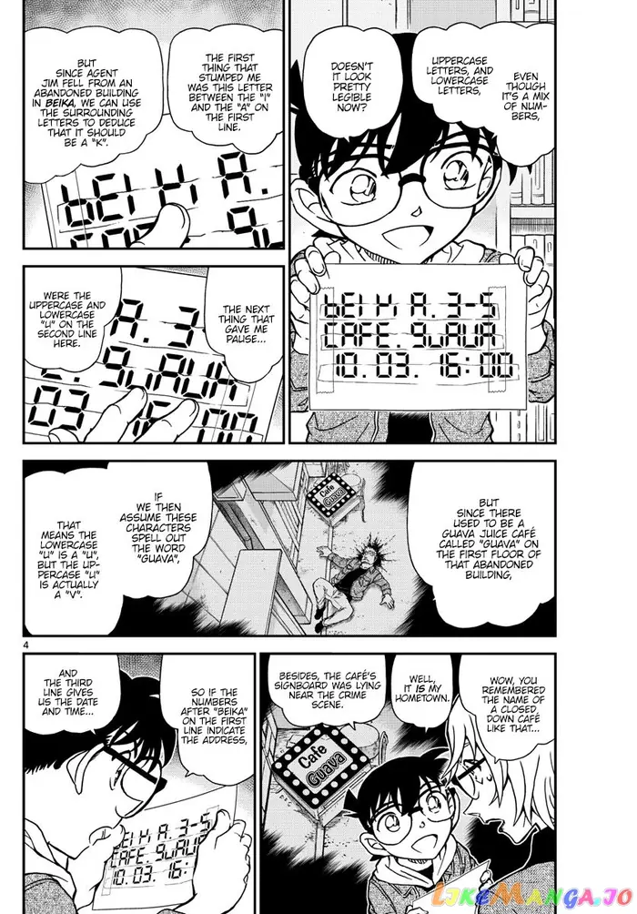 Case Closed Manga - Chapter 1062 - Page 4