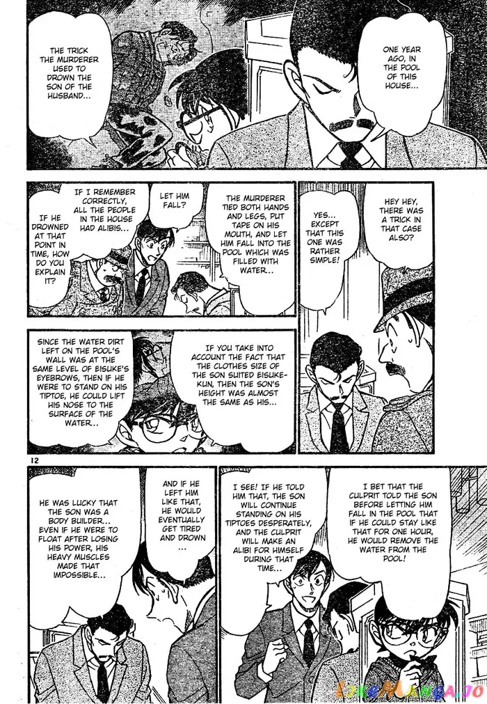 Case Closed Manga - Chapter 590 - Page 12