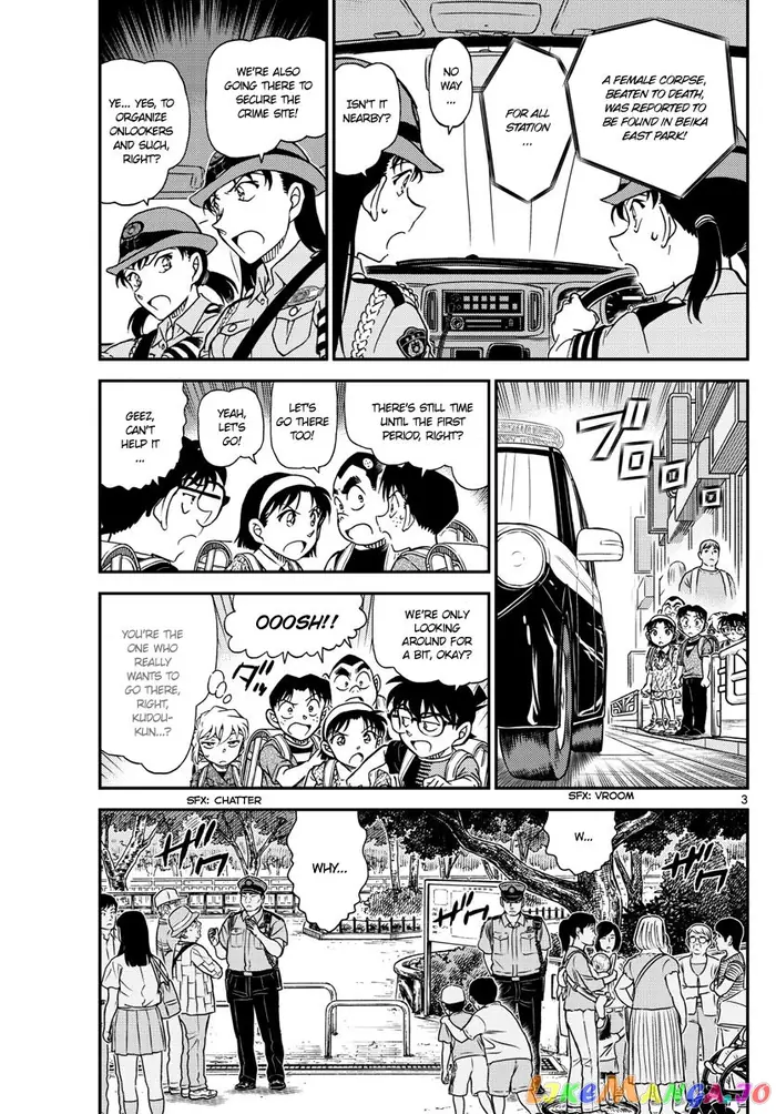 Case Closed Manga - Chapter 1014 - Page 3