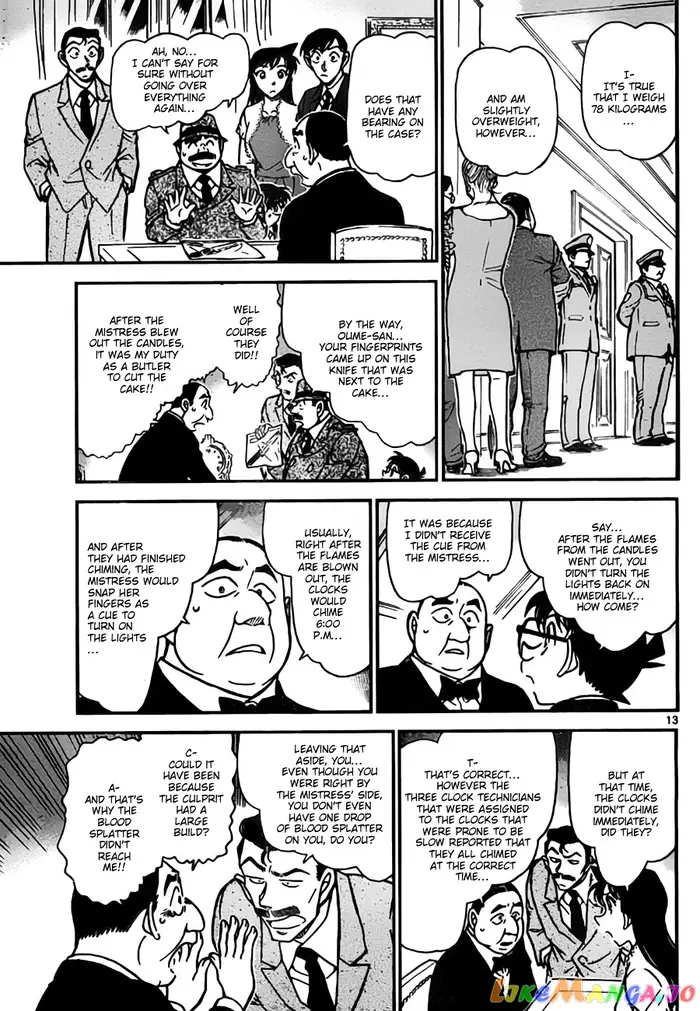 Case Closed Manga - Chapter 763 - Page 13