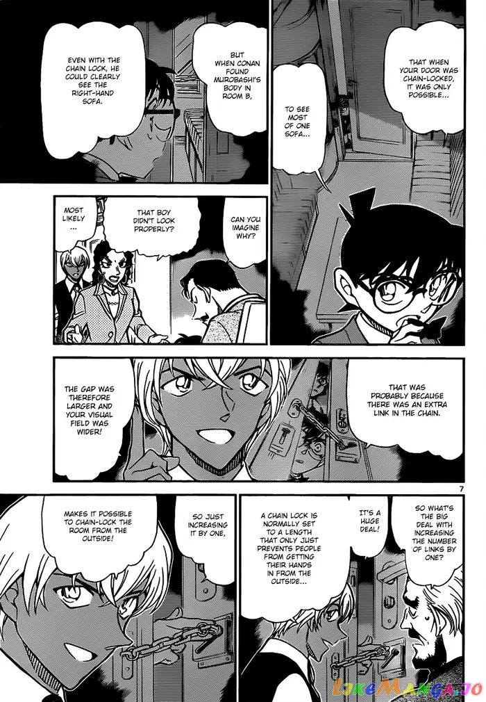 Case Closed Manga - Chapter 822 - Page 7