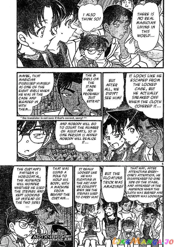 Case Closed Manga - Chapter 487 - Page 5
