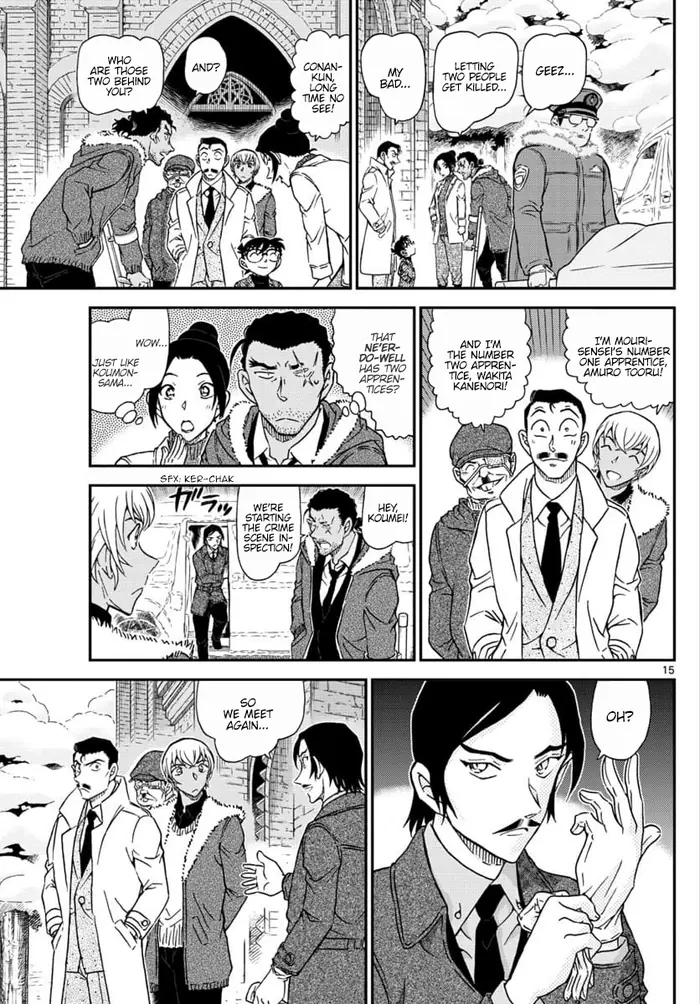 Case Closed Manga - Chapter 1031 - Page 15
