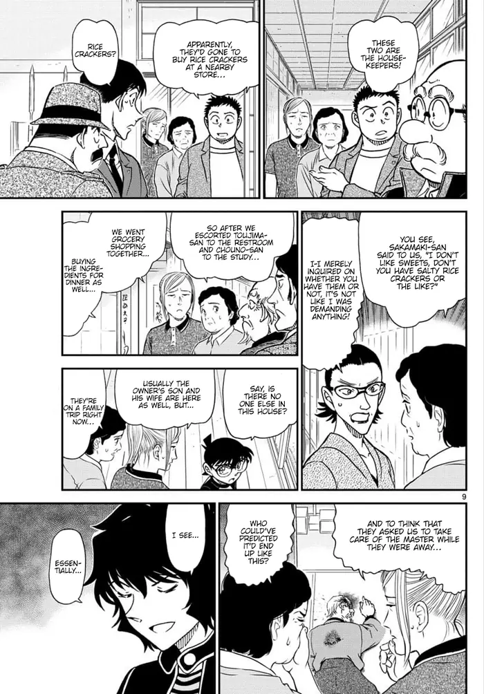 Case Closed Manga - Chapter 1036 - Page 9