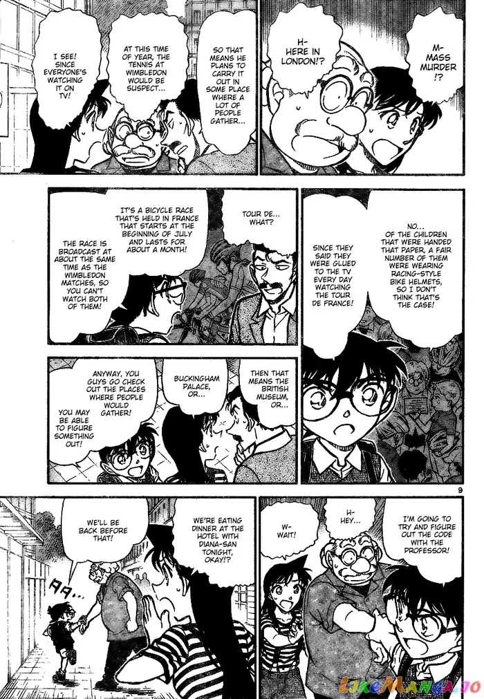 Case Closed Manga - Chapter 744 - Page 9