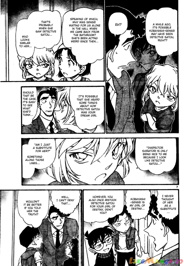 Case Closed Manga - Chapter 707 - Page 7