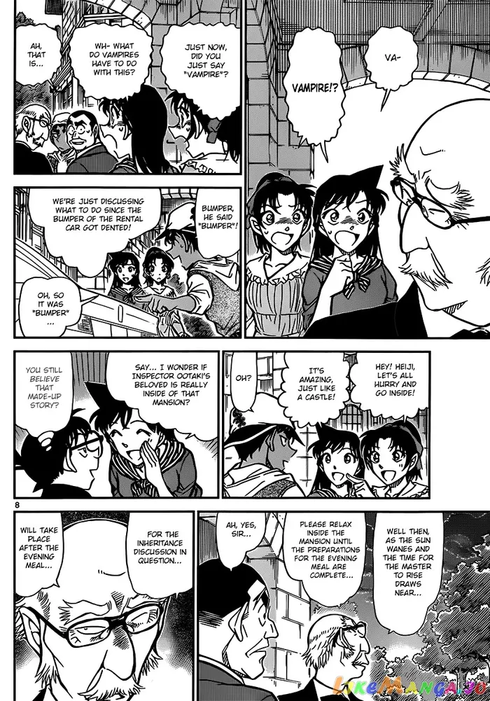 Case Closed Manga - Chapter 834 - Page 8