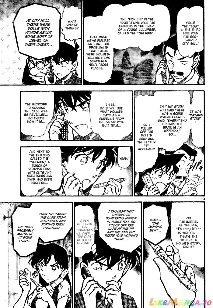 Case Closed Manga - Chapter 746 - Page 13