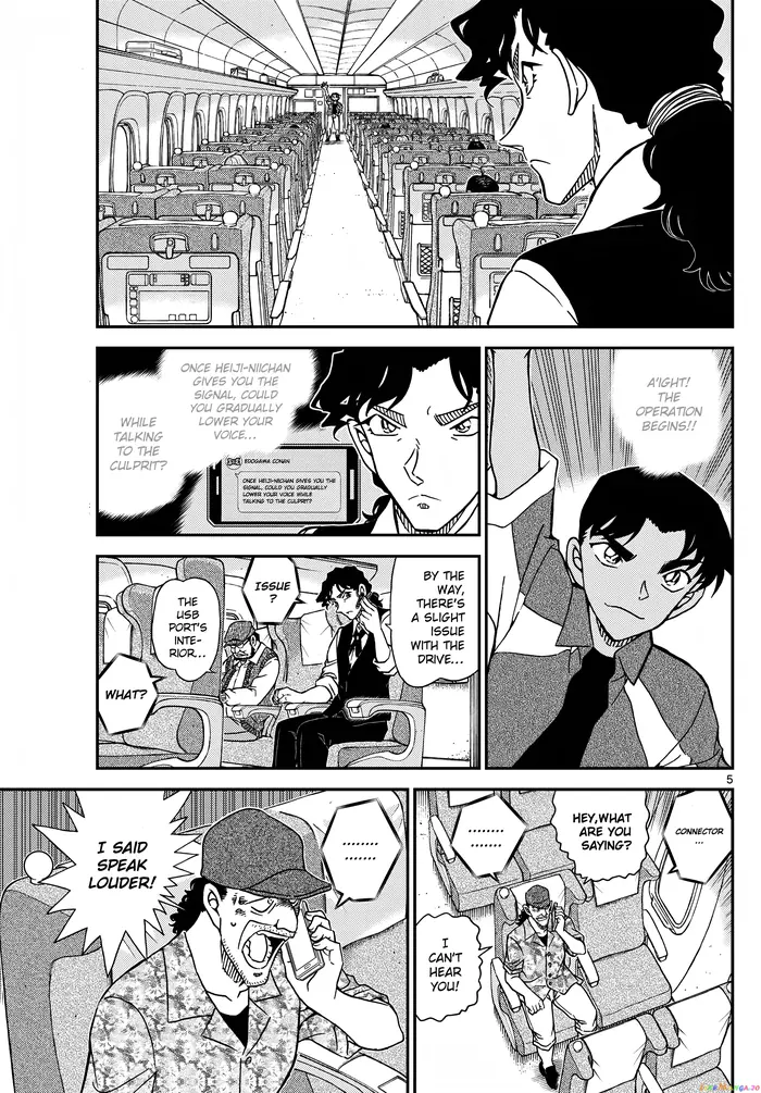 Case Closed Manga - Chapter 1115 - Page 5