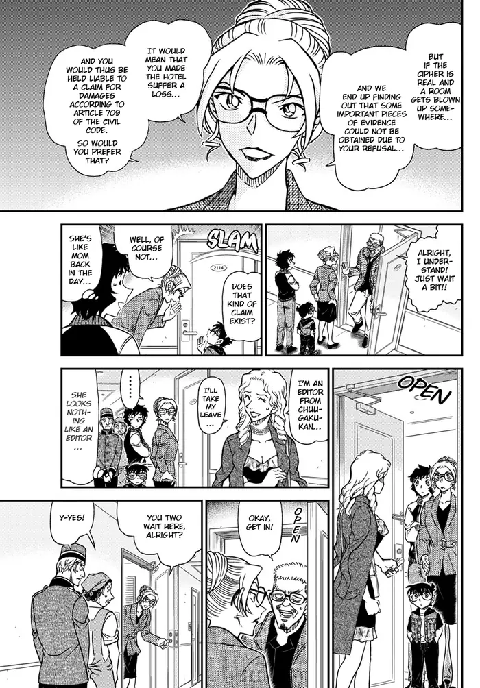 Case Closed Manga - Chapter 1095 - Page 13