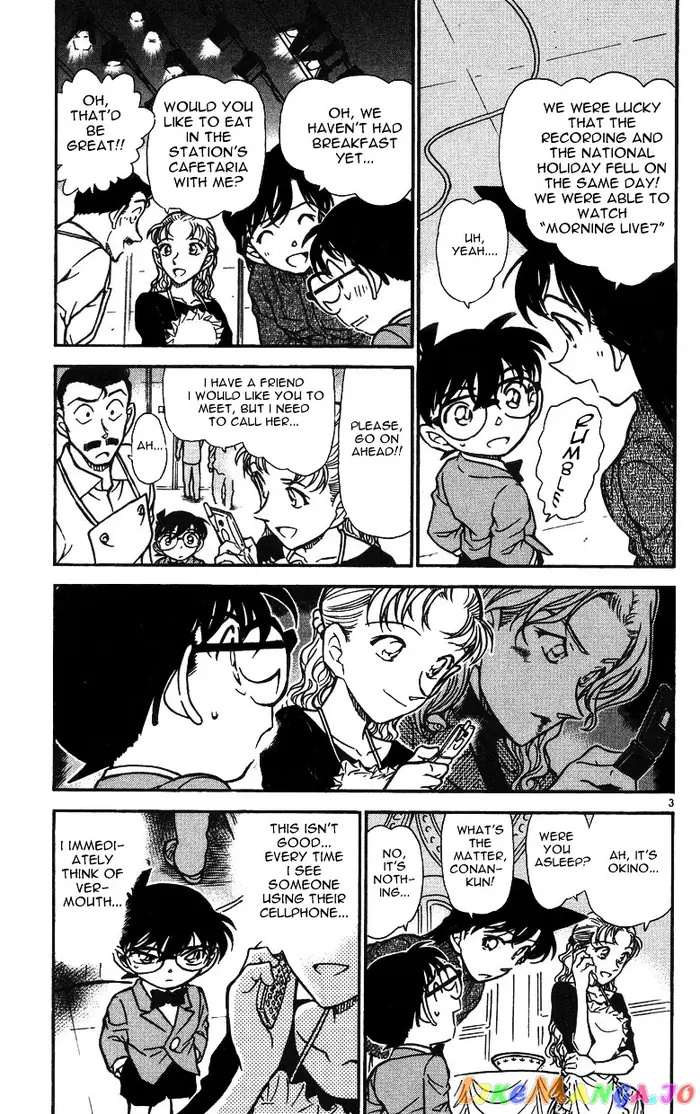 Case Closed Manga - Chapter 499 - Page 3