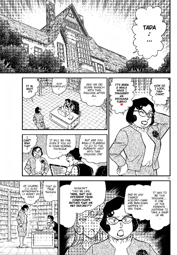 Case Closed Manga - Chapter 1111 - Page 13