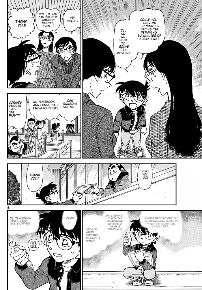 Case Closed Manga - Chapter 1111 - Page 10