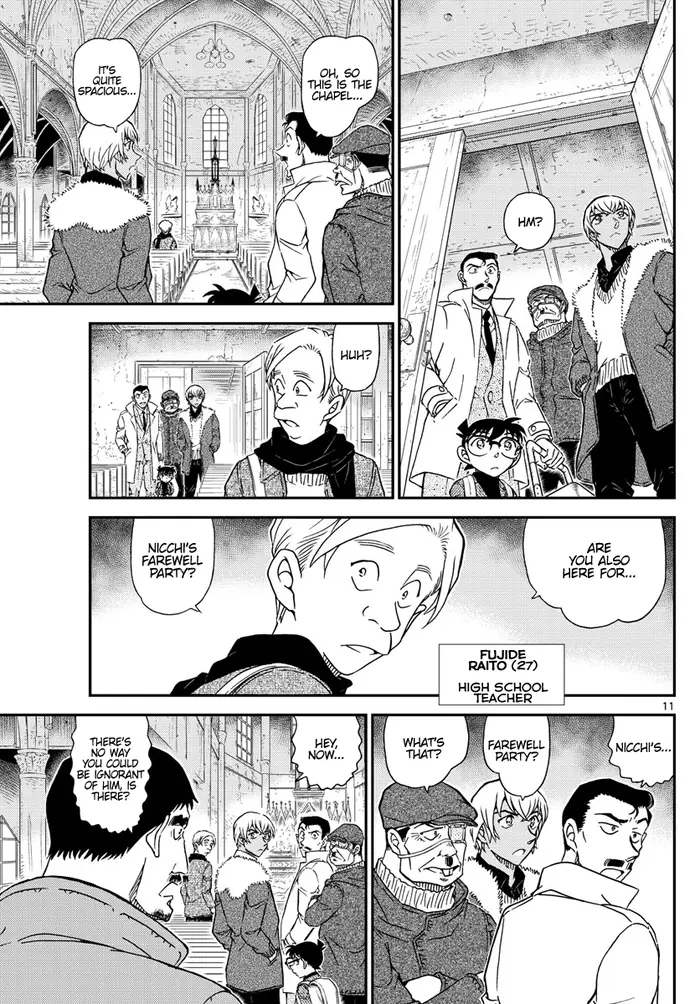 Case Closed Manga - Chapter 1027 - Page 11
