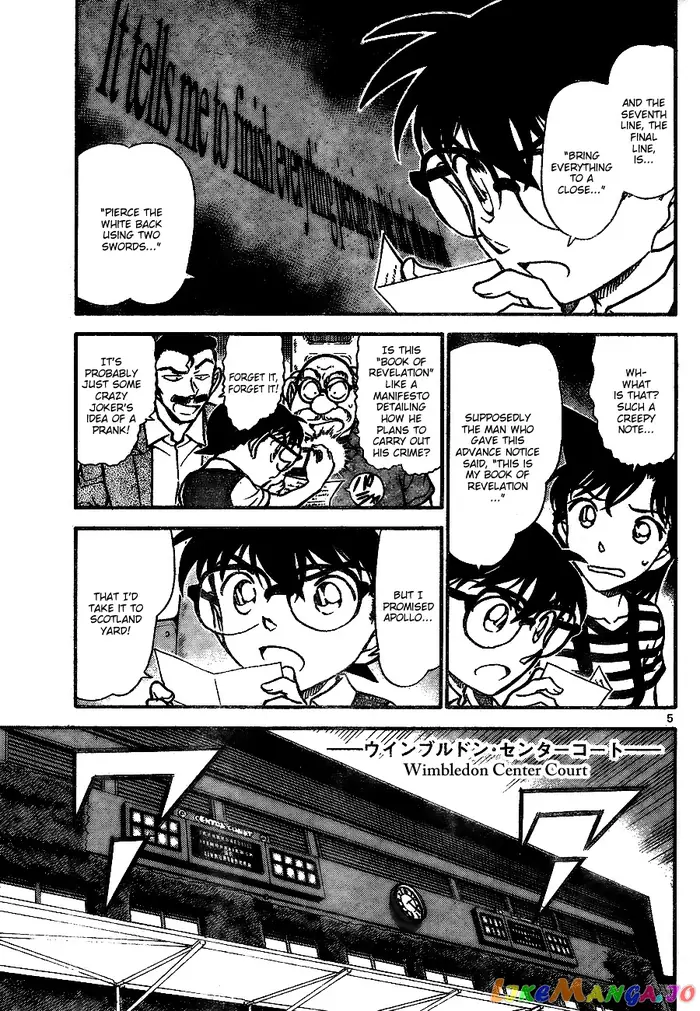 Case Closed Manga - Chapter 744 - Page 5