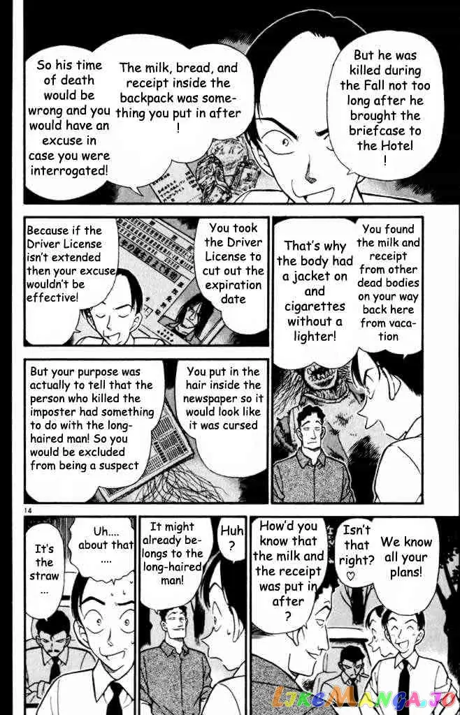 Case Closed Manga - Chapter 310 - Page 14