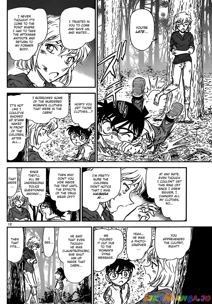 Case Closed Manga - Chapter 817 - Page 12