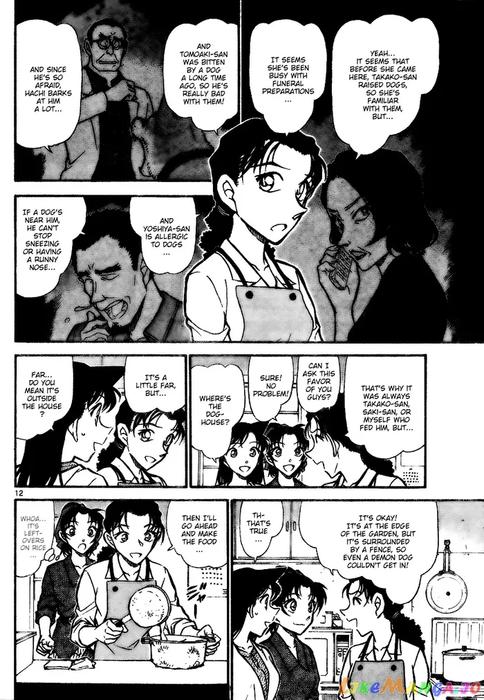 Case Closed Manga - Chapter 737 - Page 12