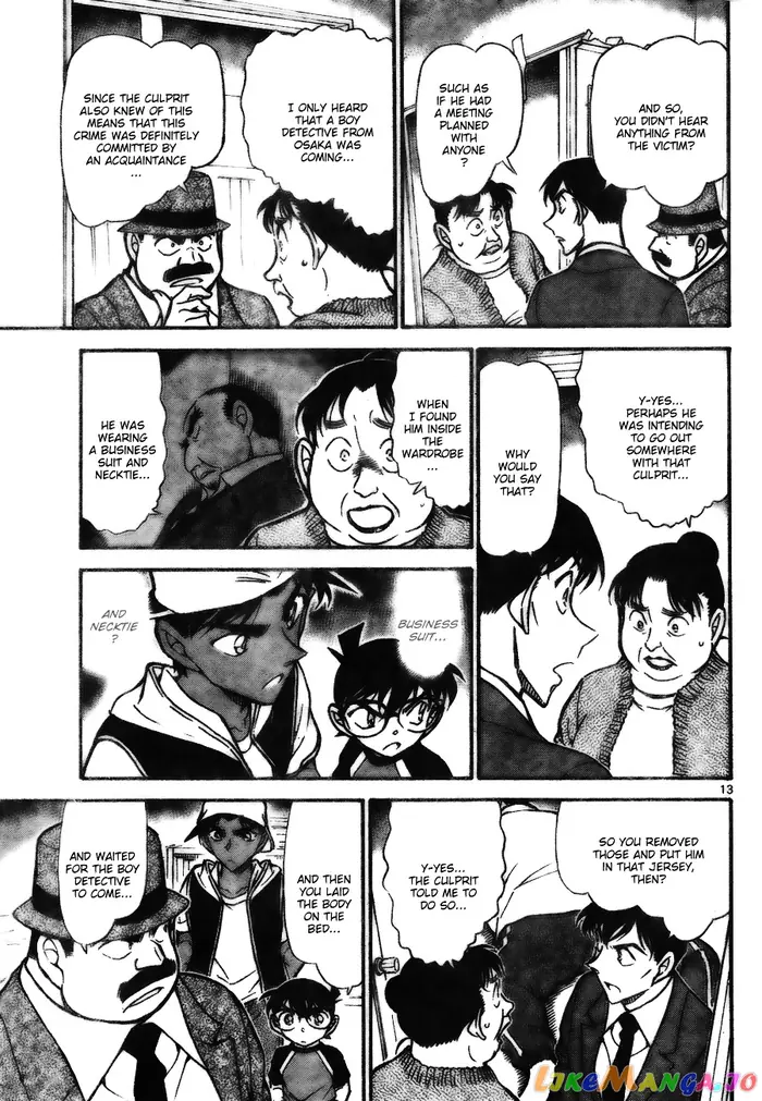 Case Closed Manga - Chapter 735 - Page 13