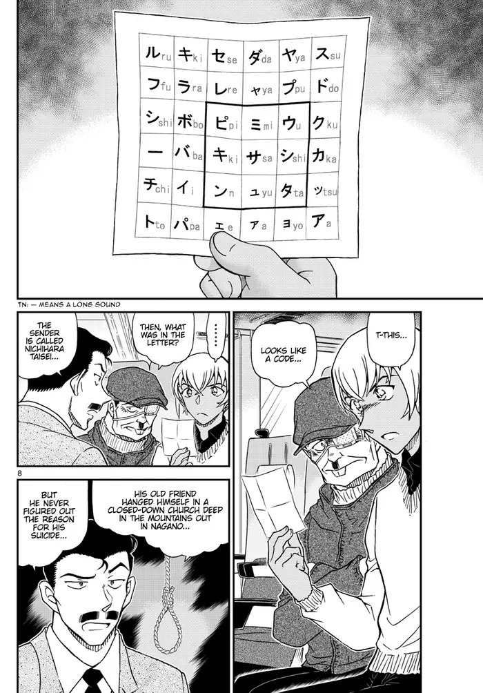 Case Closed Manga - Chapter 1027 - Page 8