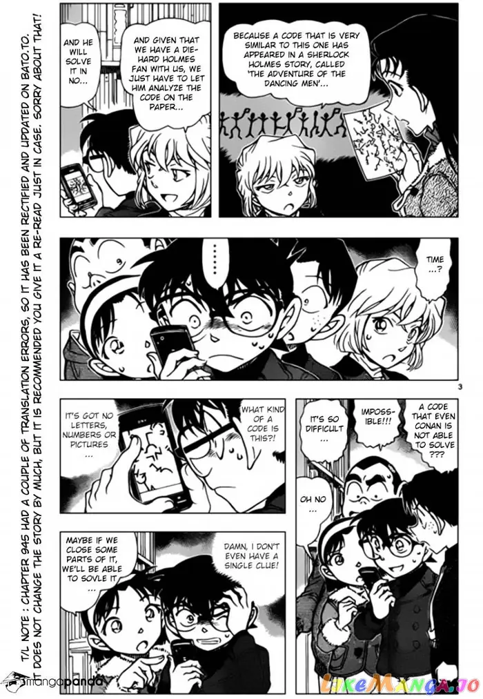 Case Closed Manga - Chapter 946 - Page 3