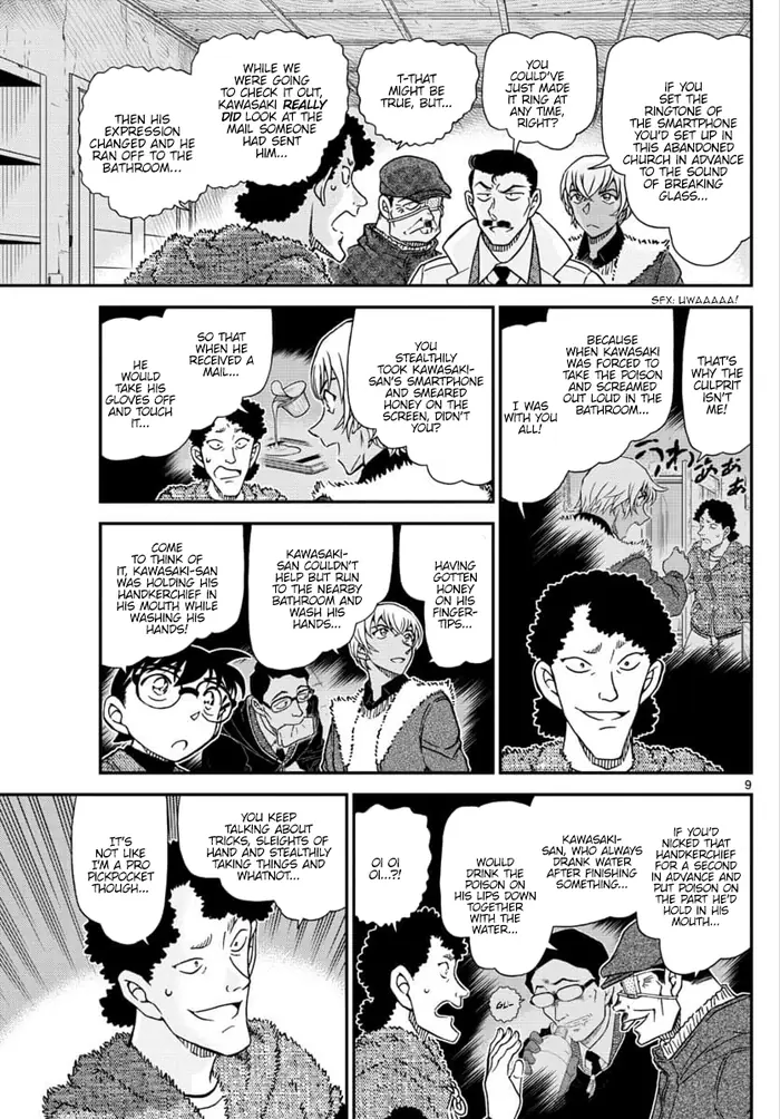 Case Closed Manga - Chapter 1031 - Page 9
