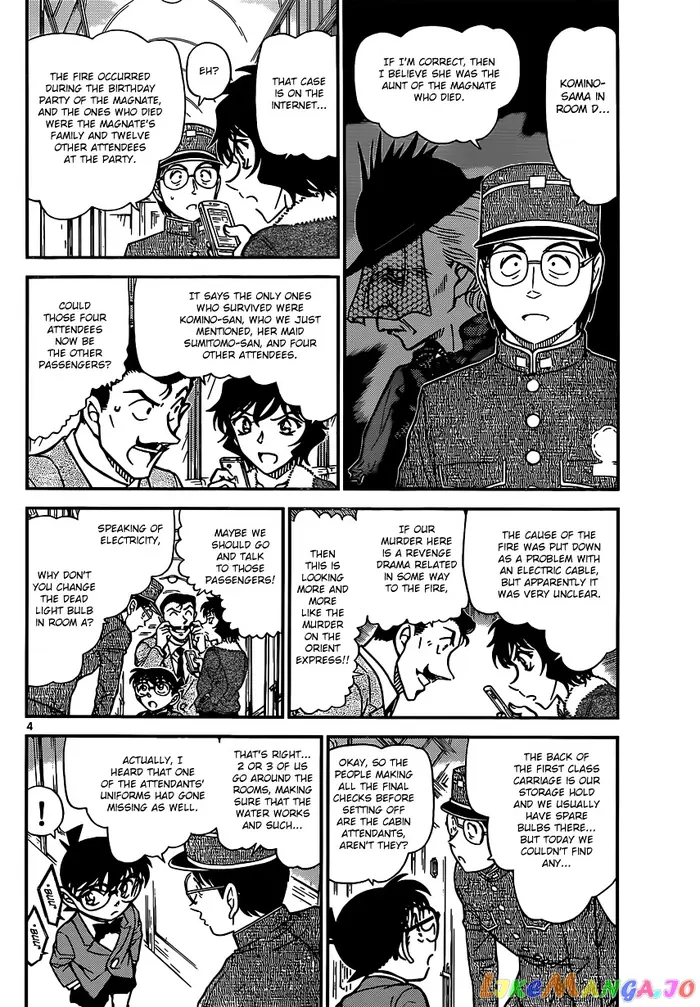 Case Closed Manga - Chapter 821 - Page 4