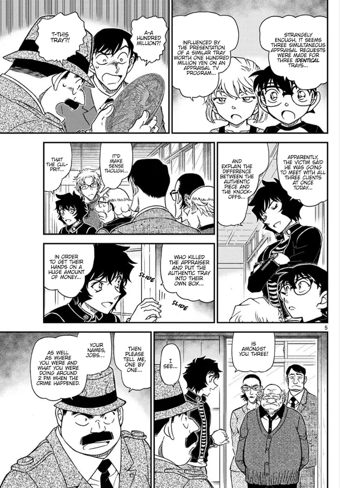 Case Closed Manga - Chapter 1036 - Page 5
