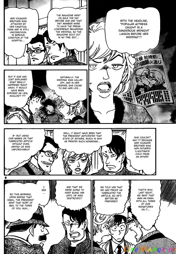 Case Closed Manga - Chapter 810 - Page 8