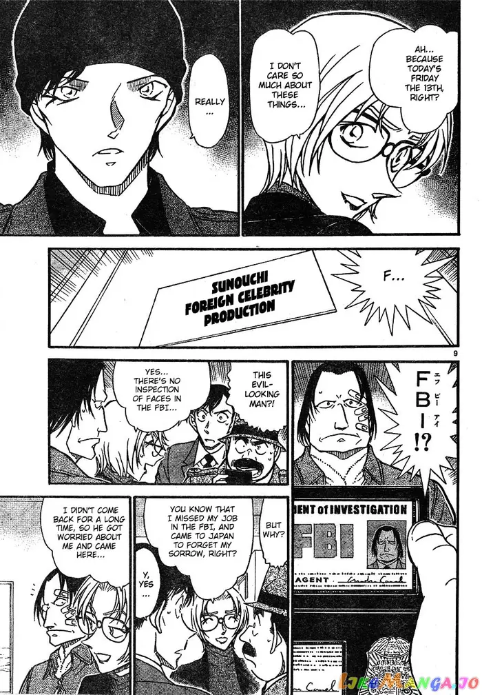 Case Closed Manga - Chapter 606 - Page 9
