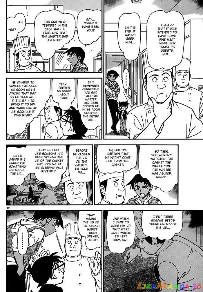 Case Closed Manga - Chapter 835 - Page 12