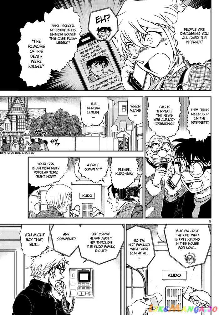 Case Closed Manga - Chapter 1006 - Page 5