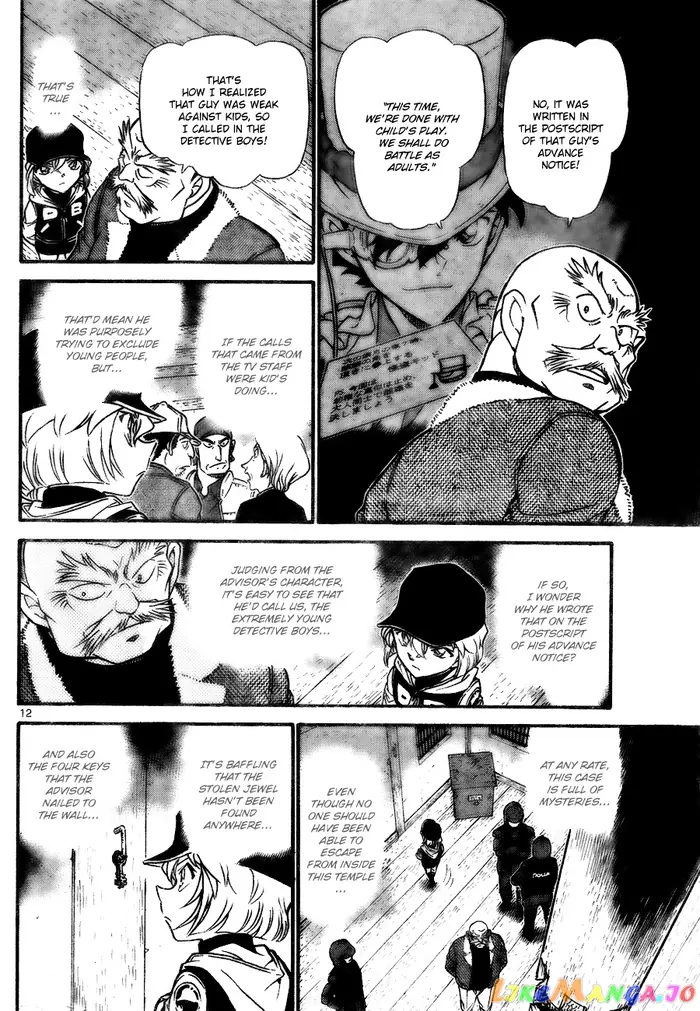Case Closed Manga - Chapter 714 - Page 12
