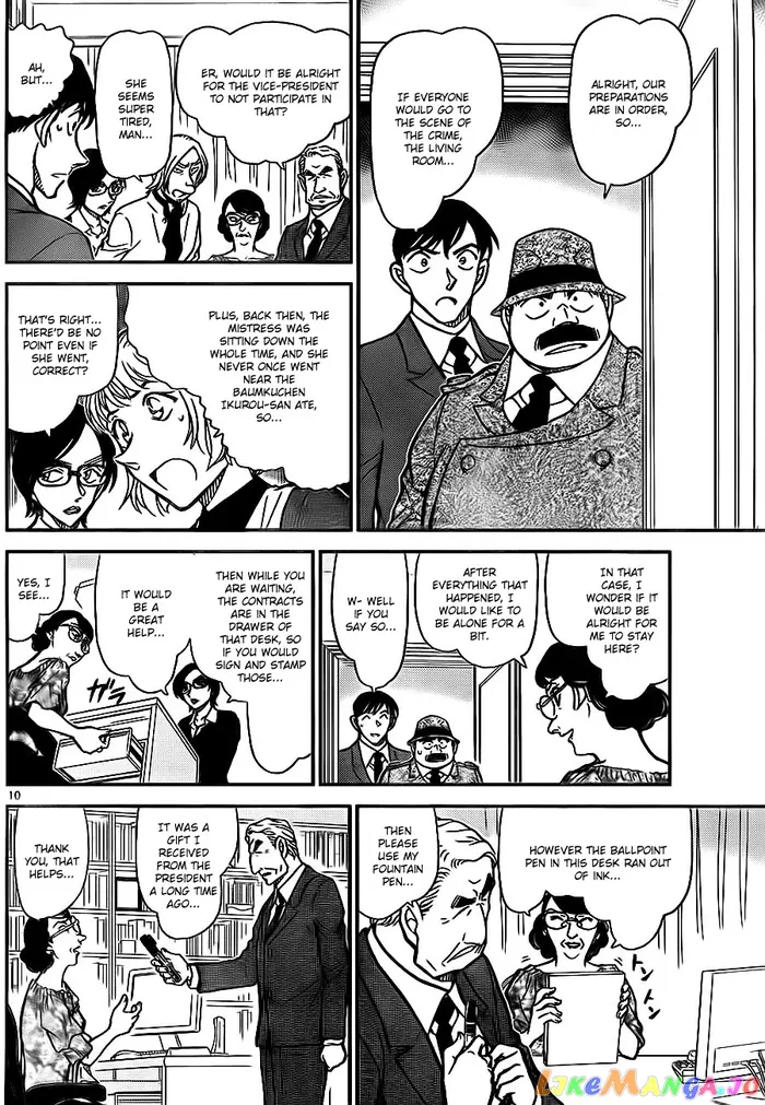Case Closed Manga - Chapter 783 - Page 10