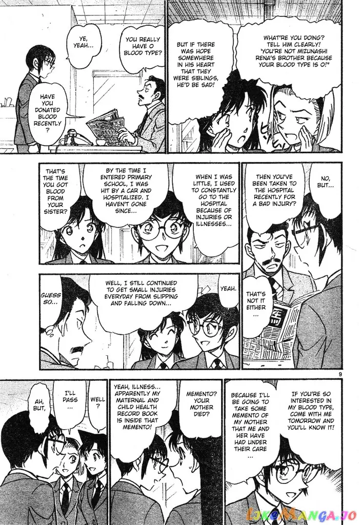 Case Closed Manga - Chapter 587 - Page 9