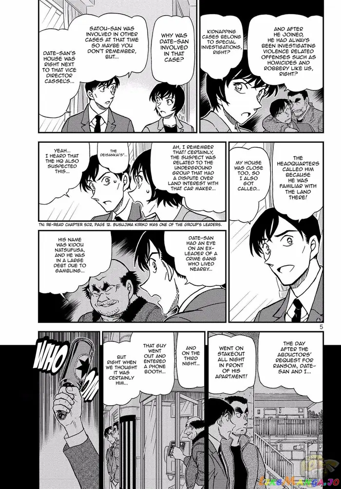Case Closed Manga - Chapter 1080 - Page 7