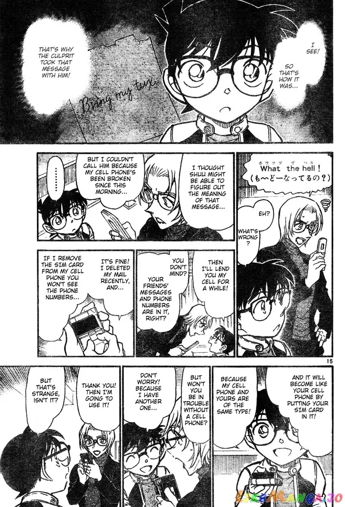 Case Closed Manga - Chapter 607 - Page 15
