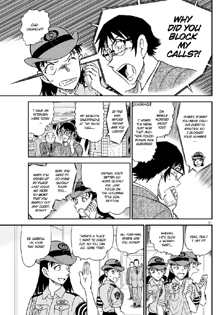 Case Closed Manga - Chapter 1015 - Page 11