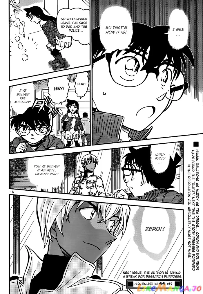 Case Closed Manga - Chapter 889 - Page 16