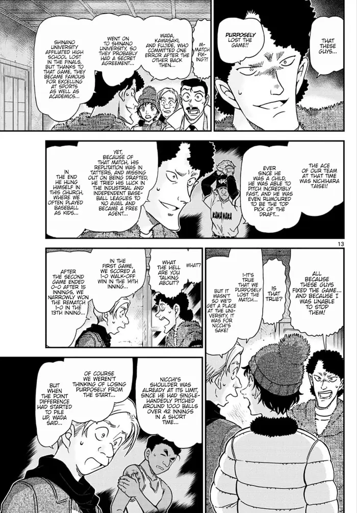 Case Closed Manga - Chapter 1031 - Page 13